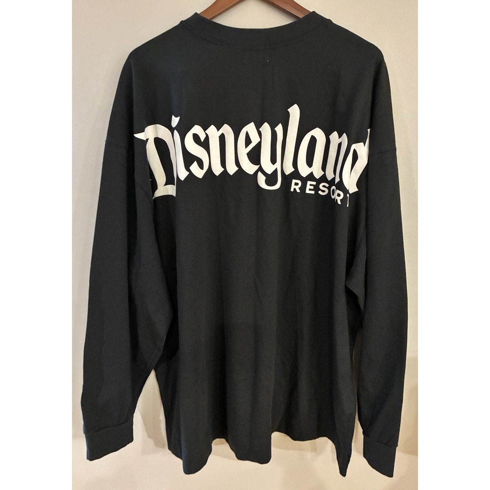 Disneyland Resort Spirit Jersey Long Sleeve Black Size 2XL 1955 Celebration Crew